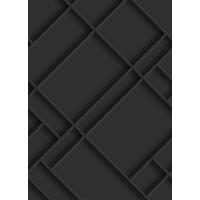FOTOTAPETE Holzwandverkleidung 200 x 279 cm - Schwarz, Papier (200/279cm) - Origin Wallcoverings