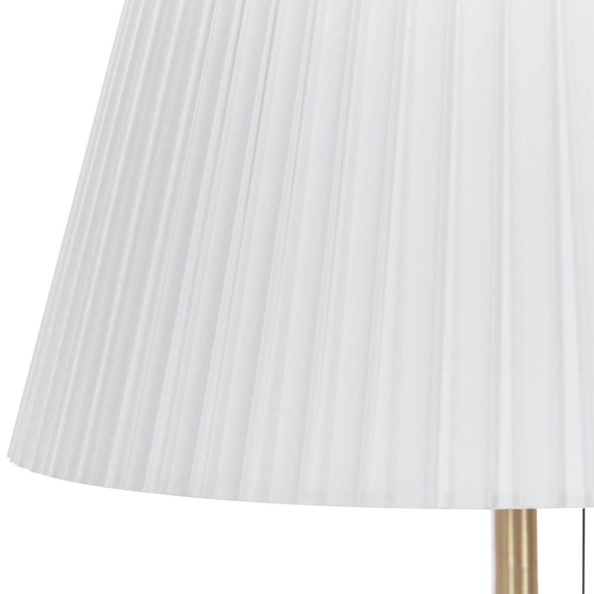 STEHLAMPE Torysa 35/35/148 cm - Messingfarben, Metall (35/35/148cm) - Beliani