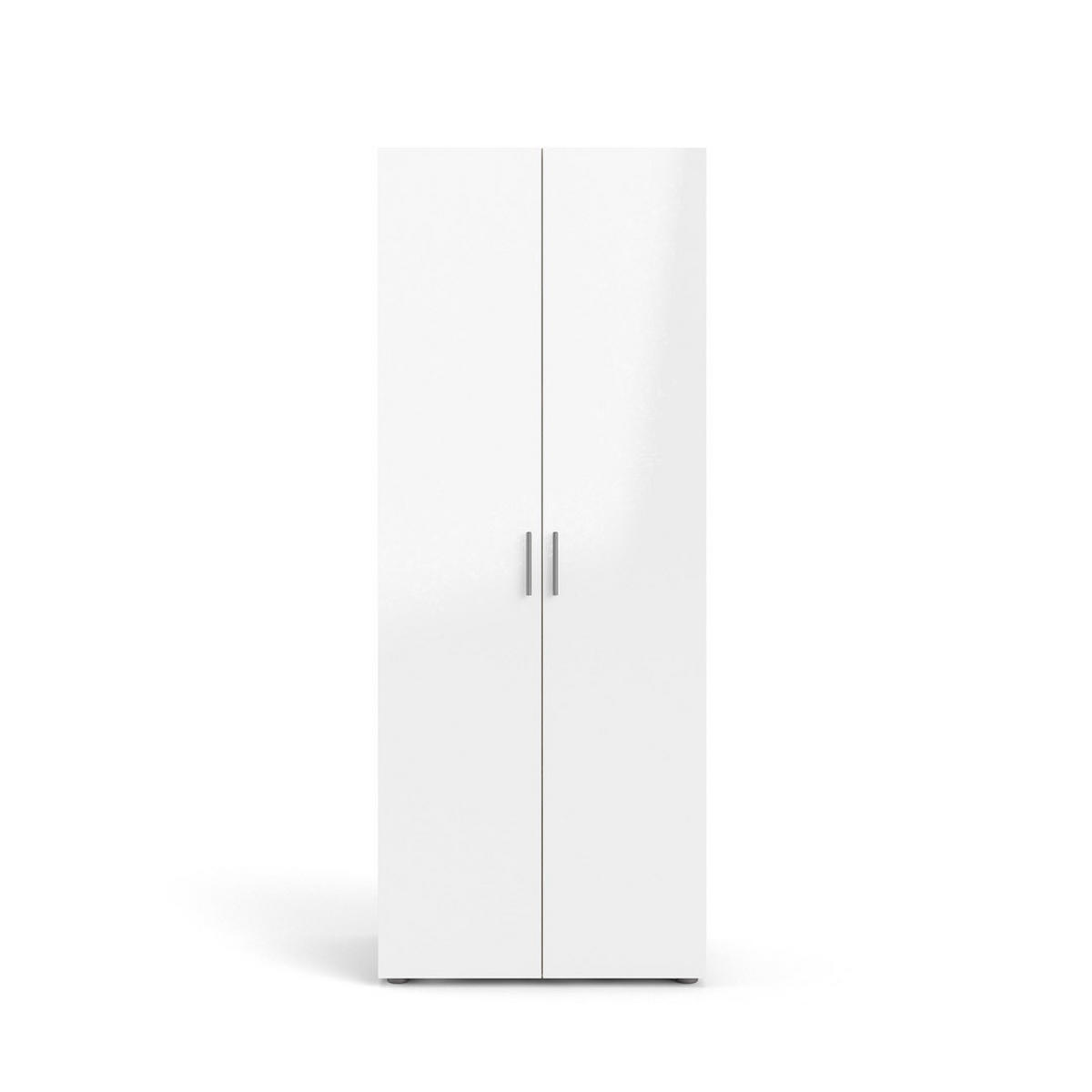 KLEIDERSCHRANK Eiche Dekor - Eiche Wotan, Holzwerkstoff (79/201/50cm) - ebuy24