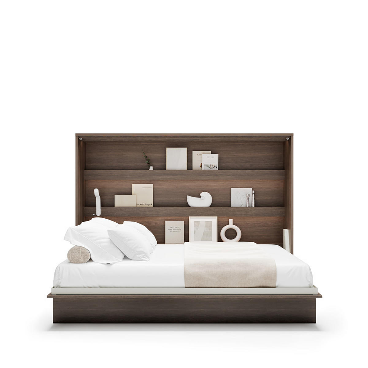 SCHRANKBETT BED CONCEPT BC-04 Matratze - Alteiche, Holzwerkstoff (140/200cm) - Meblini