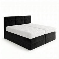 BOXBETT H2 Matratze 180x200 cm Schwarz - Schwarz, Textil (180/200cm) - Home Collective