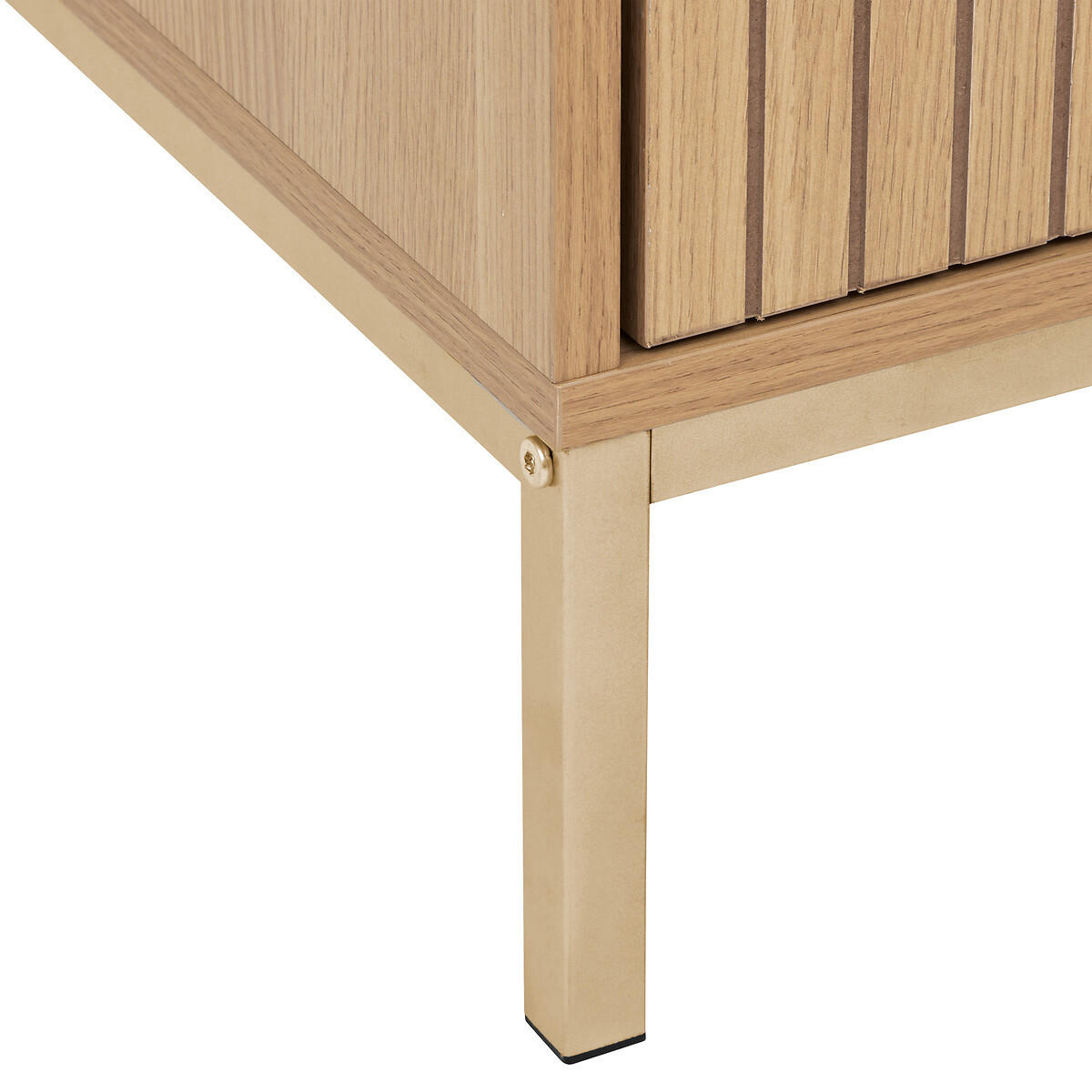NACHTTISCH mit zwei Schubladen Tasso 40/40/52,5 cm - Braun, Holzwerkstoff (40/52.5/40cm) - 5five Simply Smart