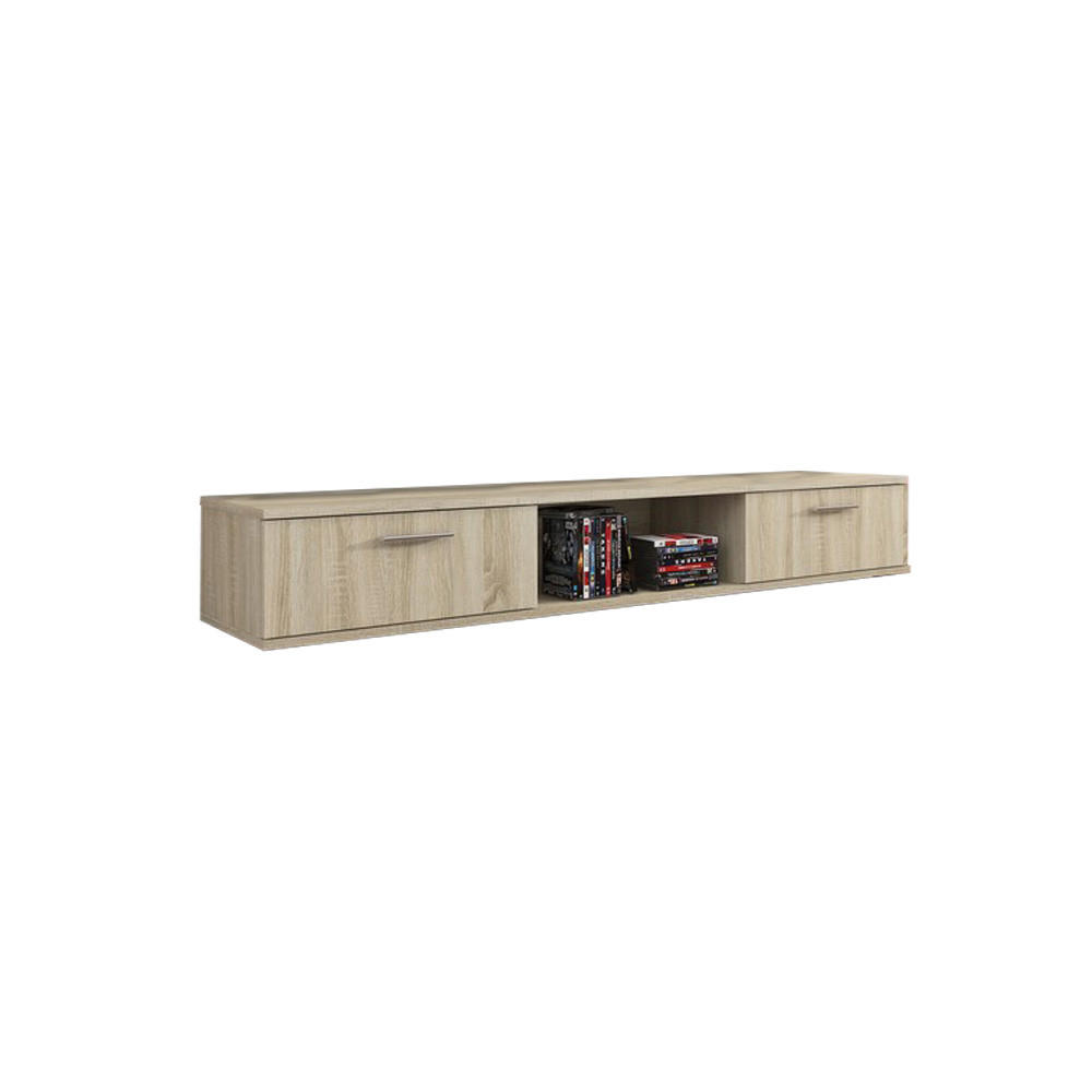 Feldmann-Wohnen Lowboard Sonoma Eiche 176x26x40 cm