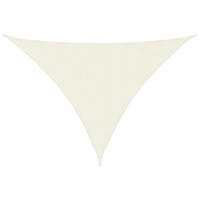 SONNENSEGEL Oxford-Gewebe Dreieckig 3x4x4 m Creme - Creme, Textil (400/300cm) - furnicato