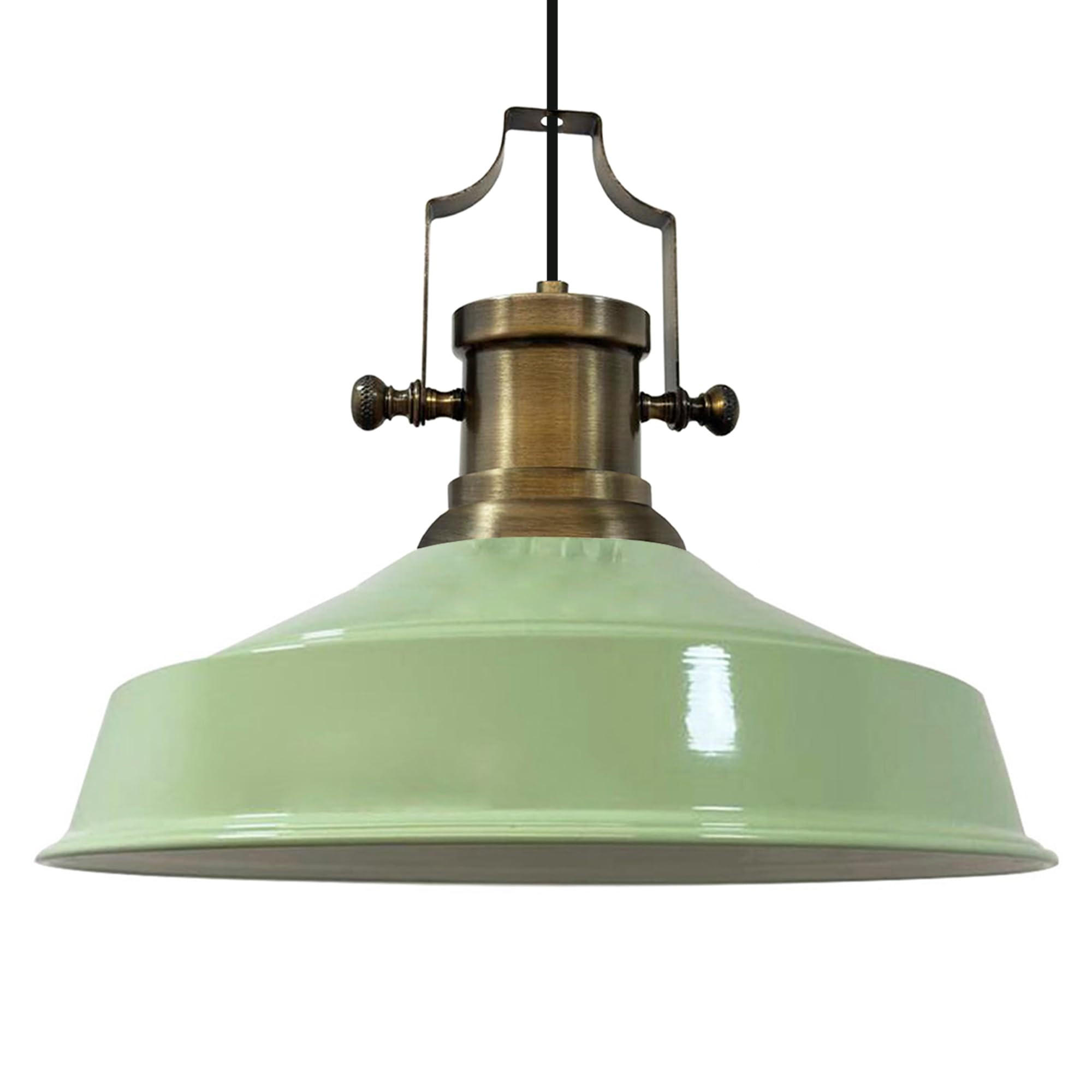 HÄNGELAMPE Asletl Industrial 40/36 cm - Mintgrün, Metall (40/36cm) - Bamyum
