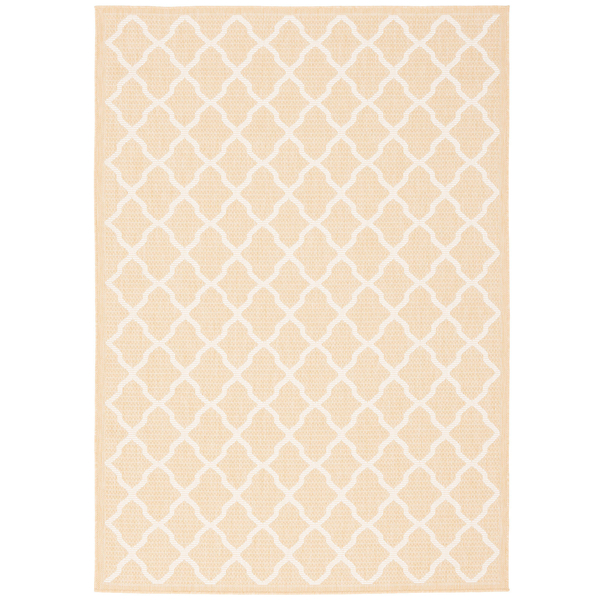 IN & OUTDOOR TEPPICH FLACHGEWEBE VALENCIA MODERN - Honig, Textil (160/230cm) - Pergamon