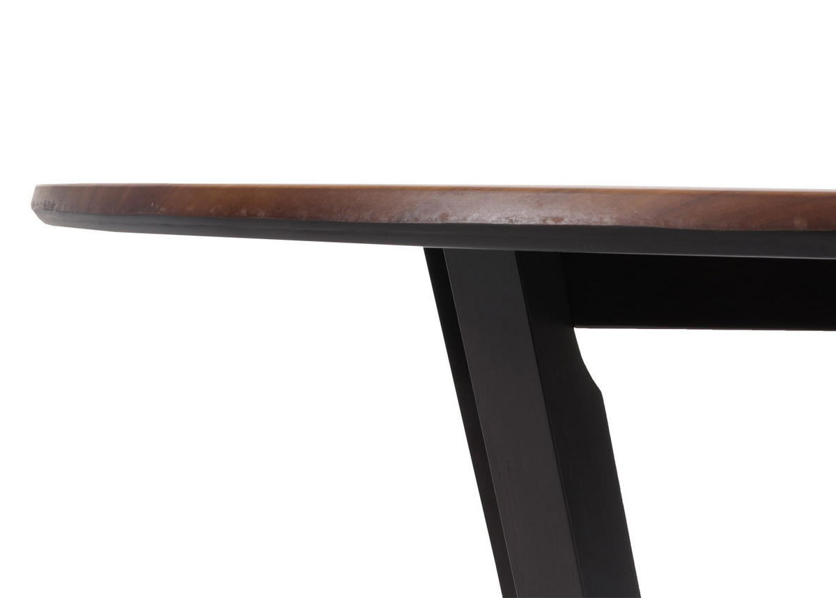 BISTROTISCH rund Braun - Braun, Holz (92/92/76cm) - MCW