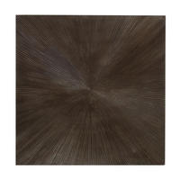 WANDPANEEL Zapp Braun 90/2/90cm - Braun, Holz (2/90/90cm) - PTMD Collection