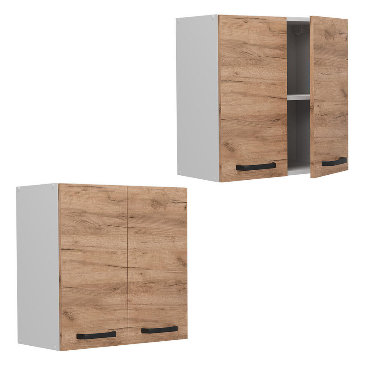 Honigeiche/Weiß, Holzwerkstoff (60/60/31cm) - Vicco