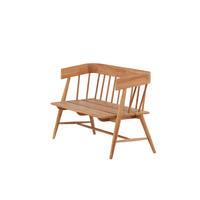 GARTENBANK SPLIT Braun 132x58x85 cm - Braun, Holz (132/85/58cm) - FURNLUX