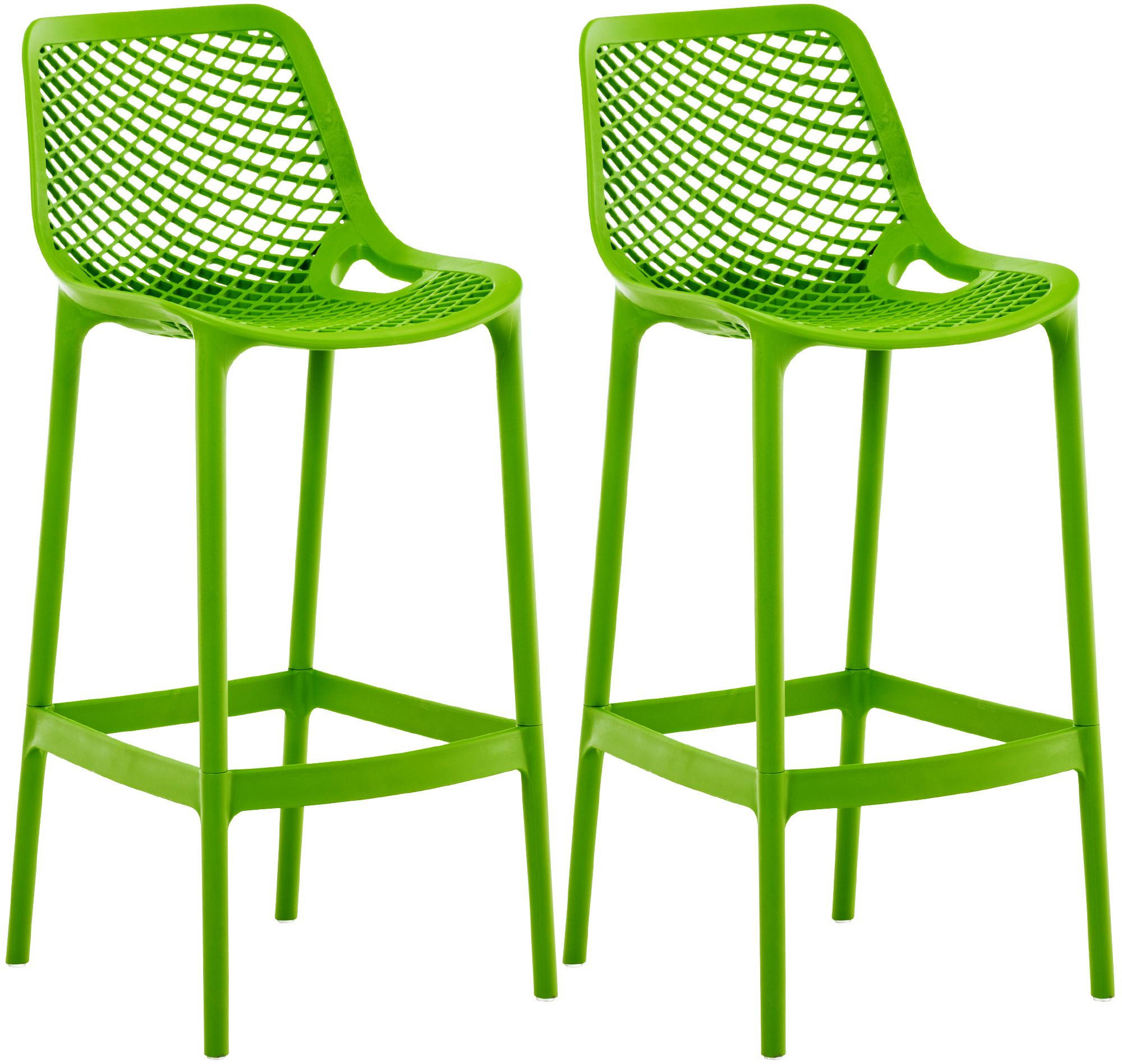 Deluke Barhocker Grün 45x105x53 cm