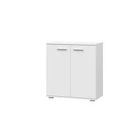 KOMMODE Weiß 69/74/34 - Weiß, Holzwerkstoff (69/74/34cm) - RAUMHIRSCH FURNITURE