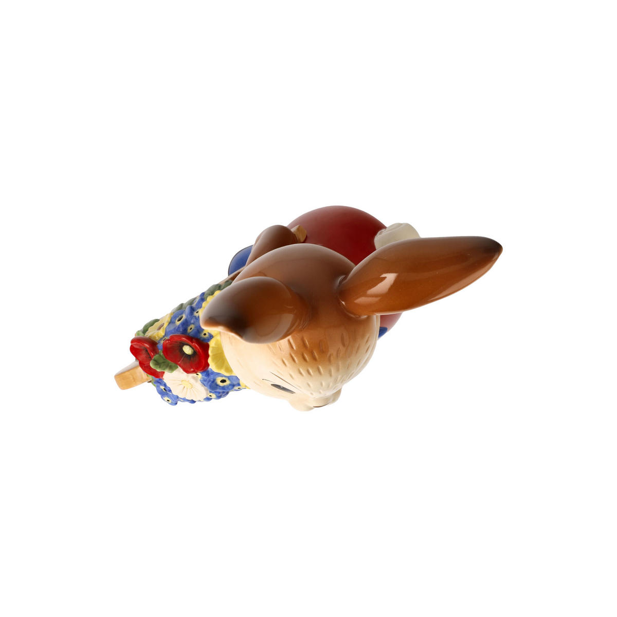 DEKOTIER Hasenjunge - So schön ist der Frühling, Steingut, Bunt, 25 cm - Multicolor, Keramik (9/25/22cm) - Goebel
