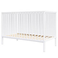 BABYBETT Anna, Mitwachsendes, Weiß - Weiß, Holz (60/120cm) - Premiers Moments