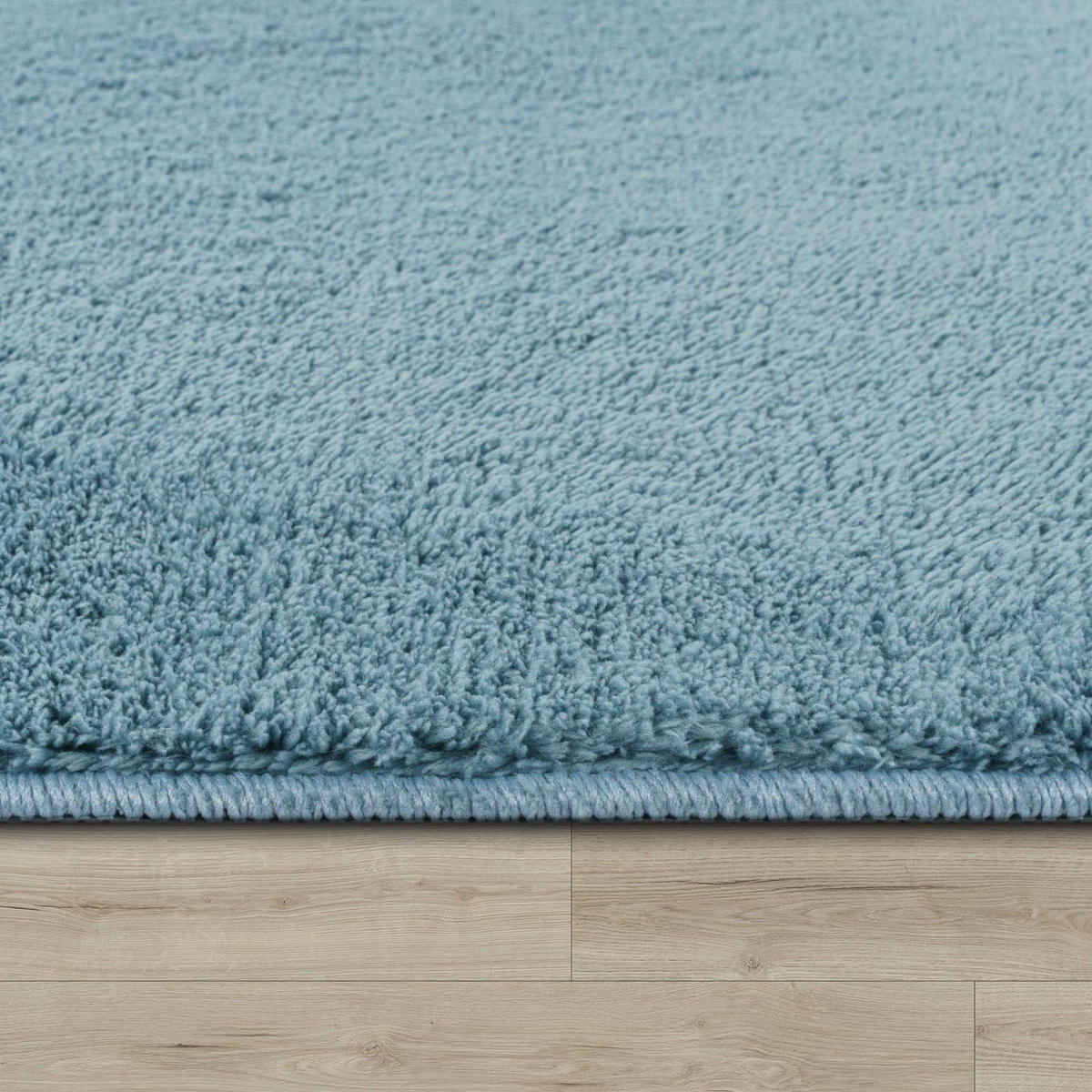 KURZFLORTEPPICH 160/160 cm Cadiz 630 - Türkis, Kunststoff (160/160cm) - Paco Home