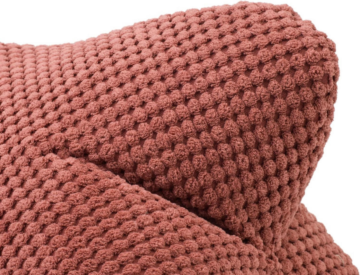 LESEKISSEN Sven Ambiente 40x25cm Beere - Beere, Textil (40/25cm) - Ambiente Trendlife by Gözze