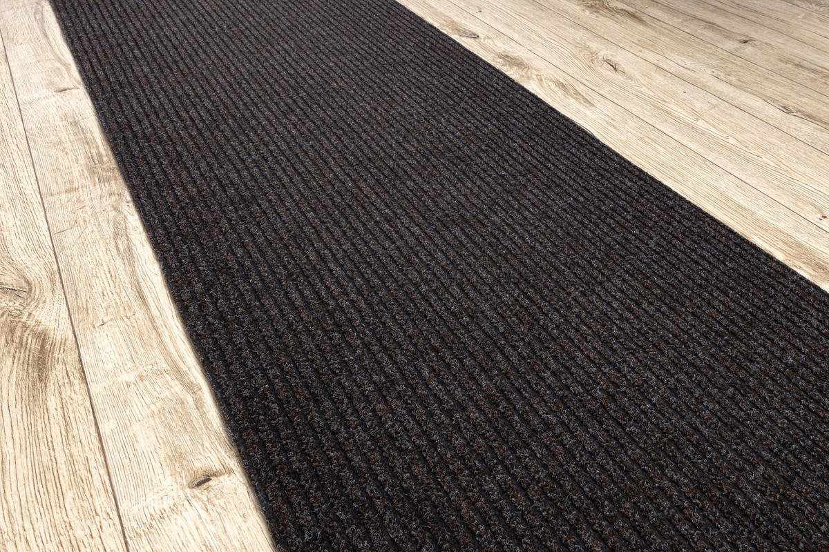 LÄUFER Türmatte rutschfest 100/260 cm - Braun, Textil (100/260cm) - rugsX