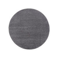 KURZFLOR-TEPPICH Fancy 900 Grau 200x200 cm rund - Grau, Textil (200/200cm) - carpet city