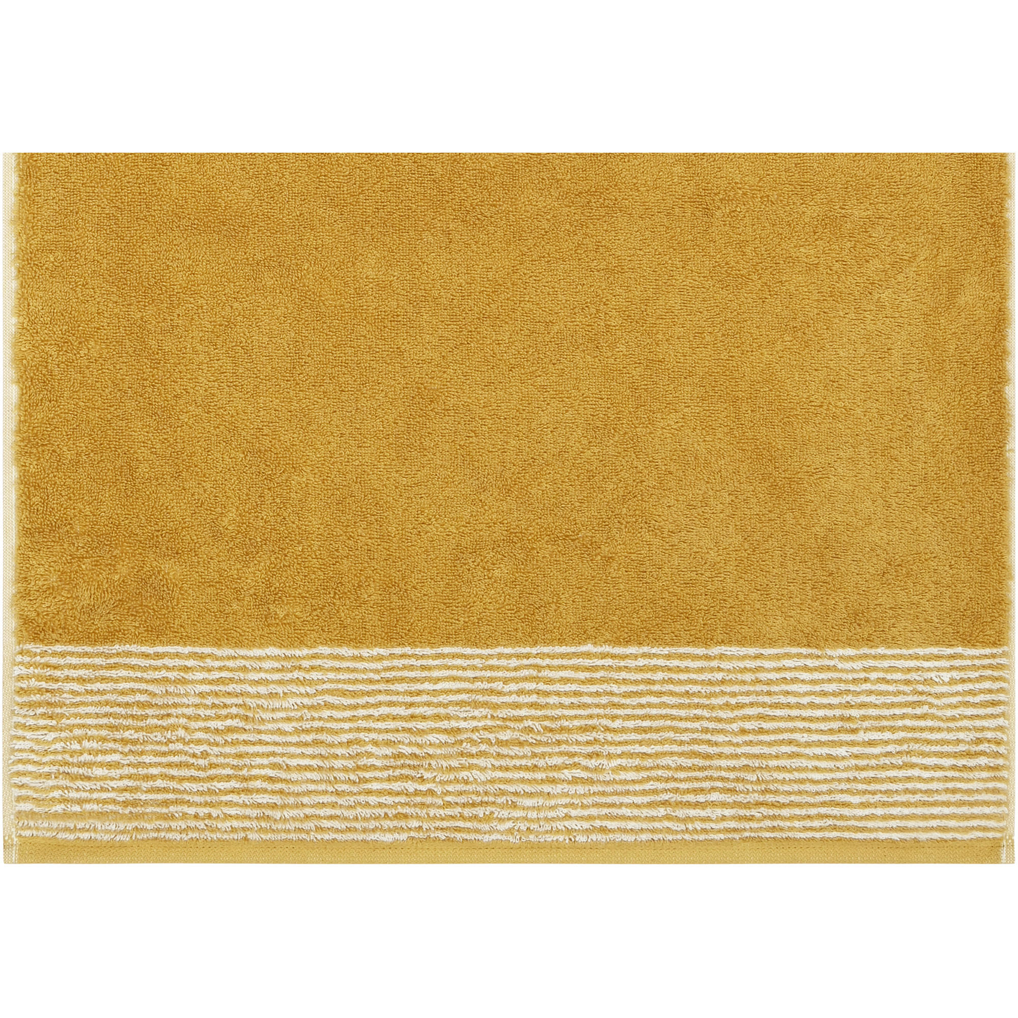 WASCHLAPPEN LUXURY HOME TWO-TONE 590 GOLD - 53 - Gelb, Textil (16/22cm) - Cawö