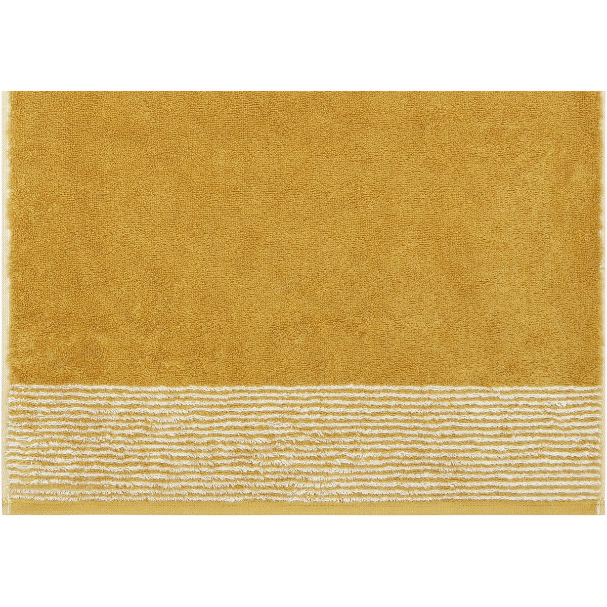 WASCHLAPPEN LUXURY HOME TWO-TONE 590 GOLD - 53 - Gelb, Textil (16/22cm) - Cawö