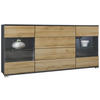 SIDEBOARD Bari Eiche Natur - Eichefarben, Holzwerkstoff (166.5/75.5/35cm) - Vladon