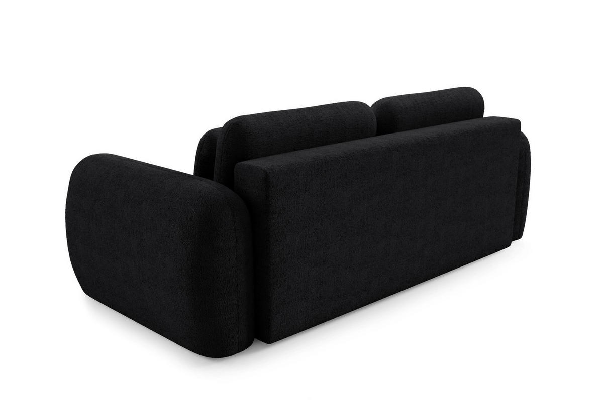 SCHLAFSOFA mit Bettkasten Premium Schwarz - Schwarz, Holz/Holzwerkstoff (266/95/110cm) - Furnisell
