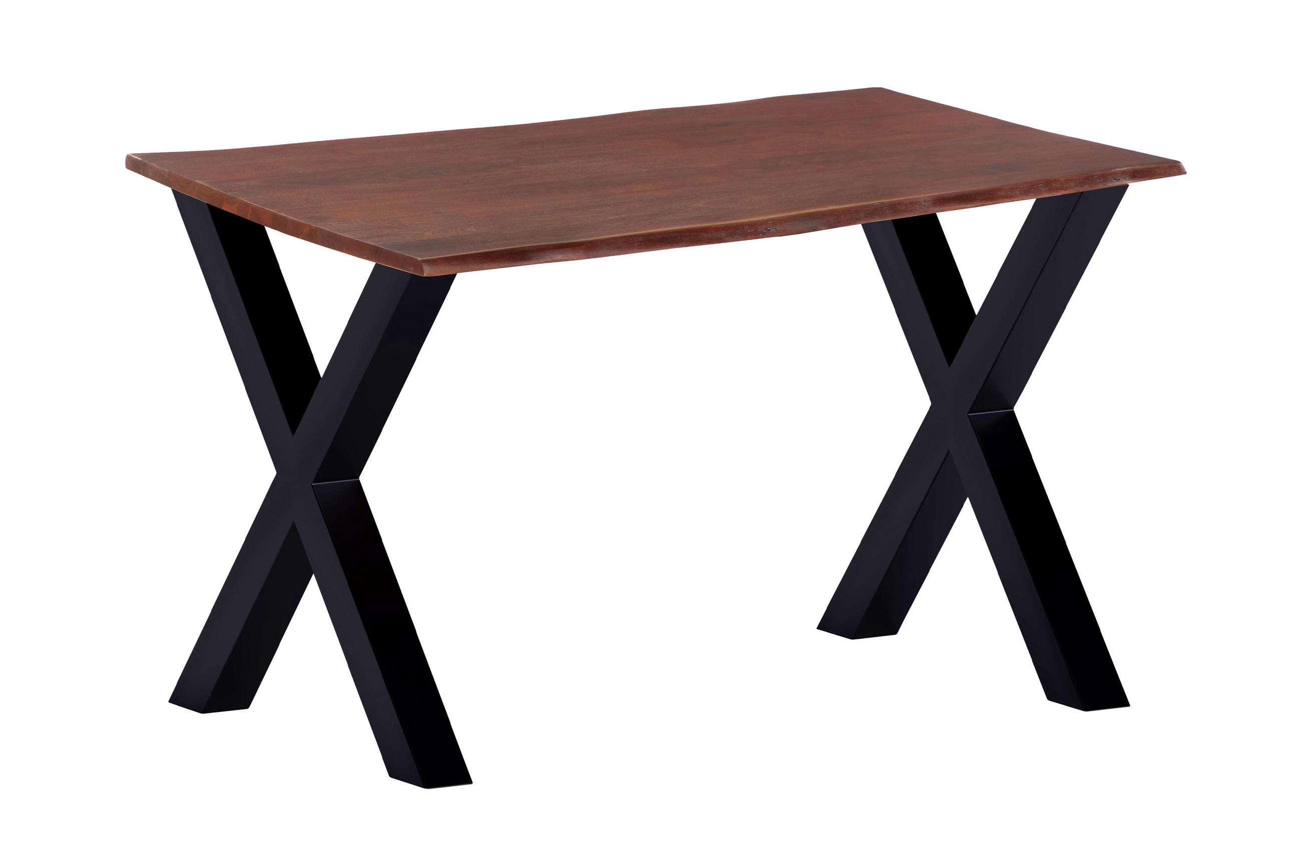 ESSTISCH ROXANA - Kastanienfarben/Beige, Holz (80/120/77cm) - SAM