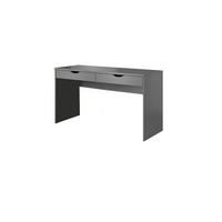 SCHREIBTISCH Mati graphit 138 / 50 / 76cm - Graphitfarben, Holz/Holzwerkstoff (50/138/76cm) - Feldmann-Wohnen