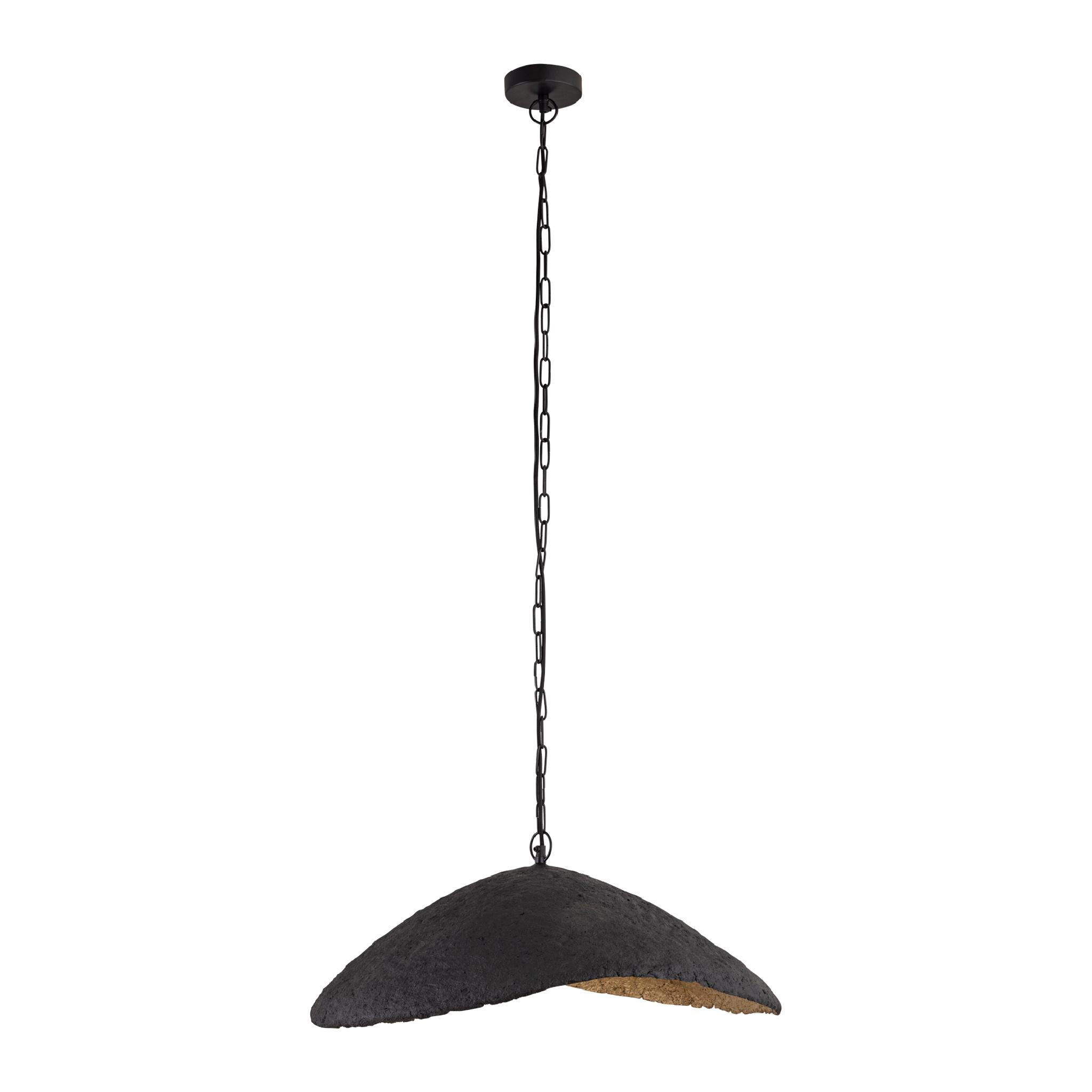 Ptmd Collection Hängelampe Schwarz 53x23x71 cm