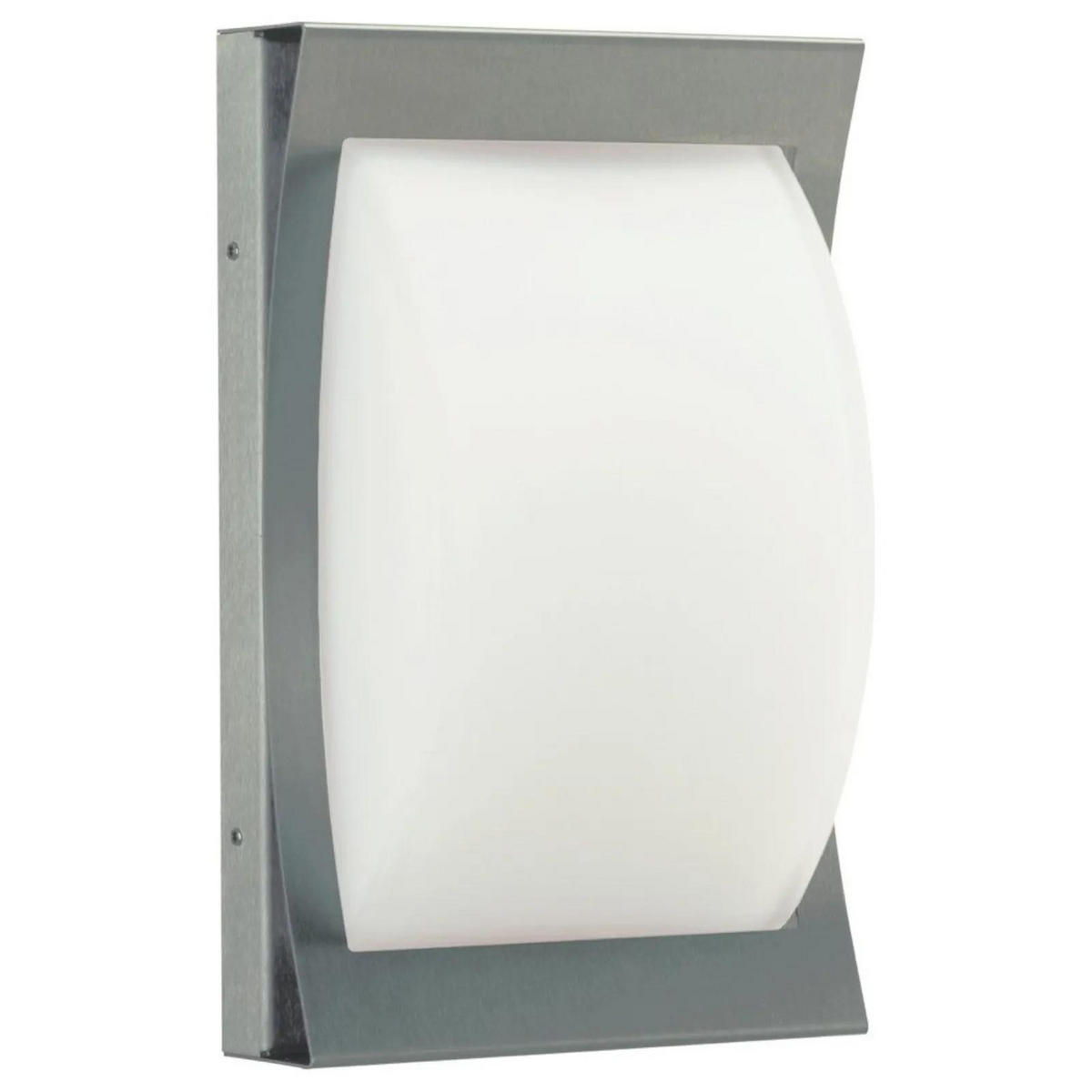 WAND- & DECKENLEUCHTE Edelstahl - Edelstahlfarben, Metall (18/28/18cm) - click-licht