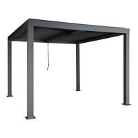 PERGOLA Anthrazit - Anthrazit, Metall (300/220/300cm) - MCW