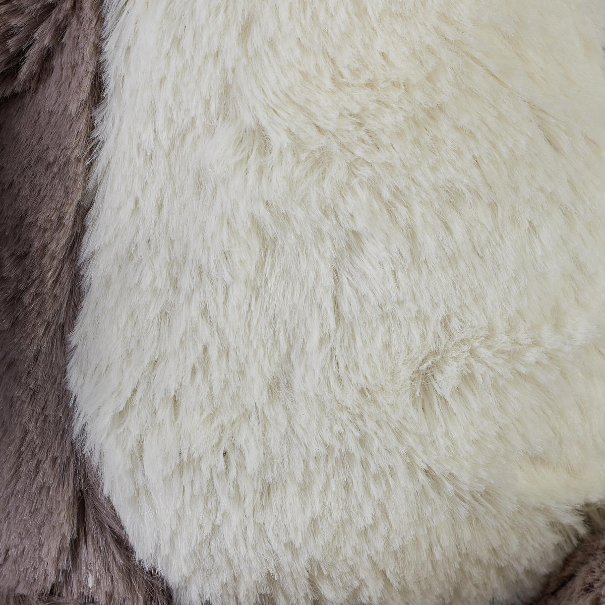 DÖRRSTOPP Grå åsna sandfyllning - Grå, Textil/Naturmaterial (24/17cm) - Relaxdays
