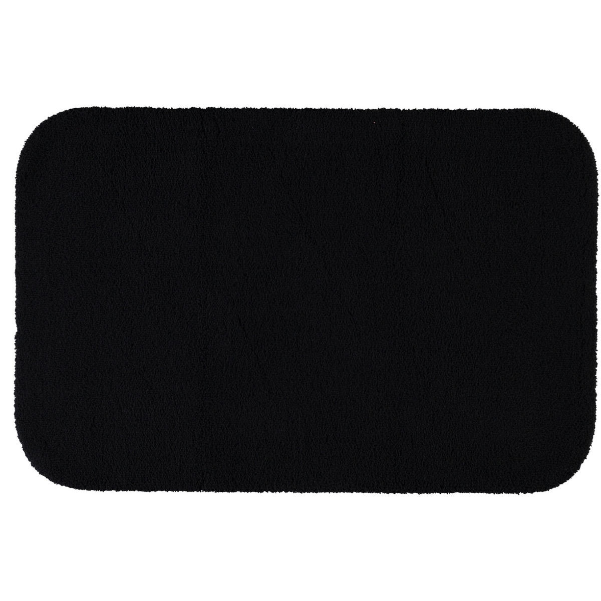 BADTEPPICHE ASPECT SCHWARZ - 15 - Schwarz, Textil (70/120cm) - Rhomtuft