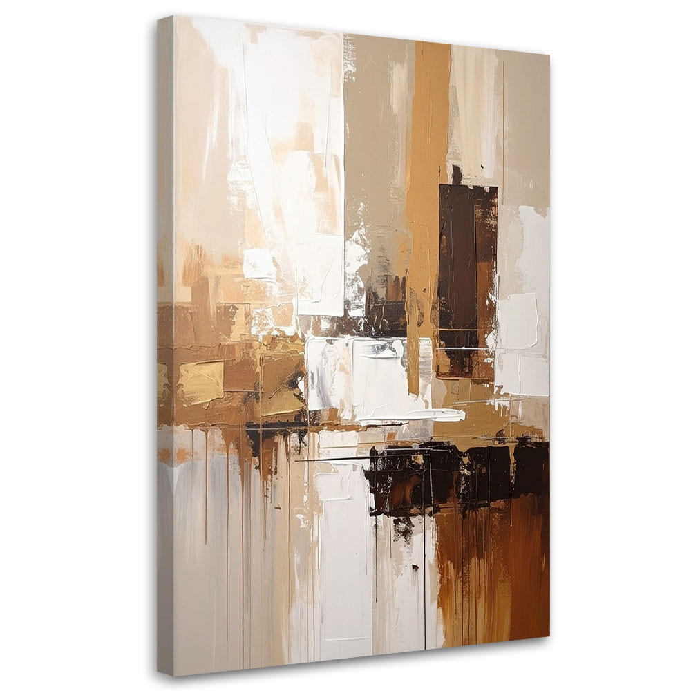Feeby Wandbild, Braun 60x90 cm