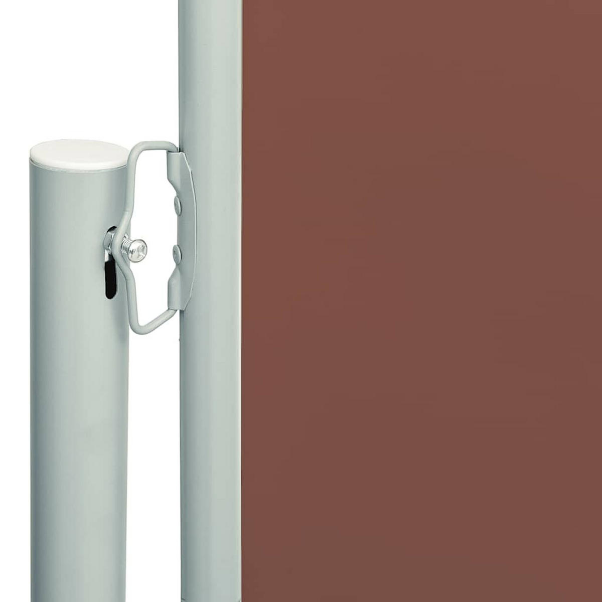 SEITENMARKISE Ausziehbar 117x600 cm Braun - Braun, Textil (117/117/600cm) - furnicato