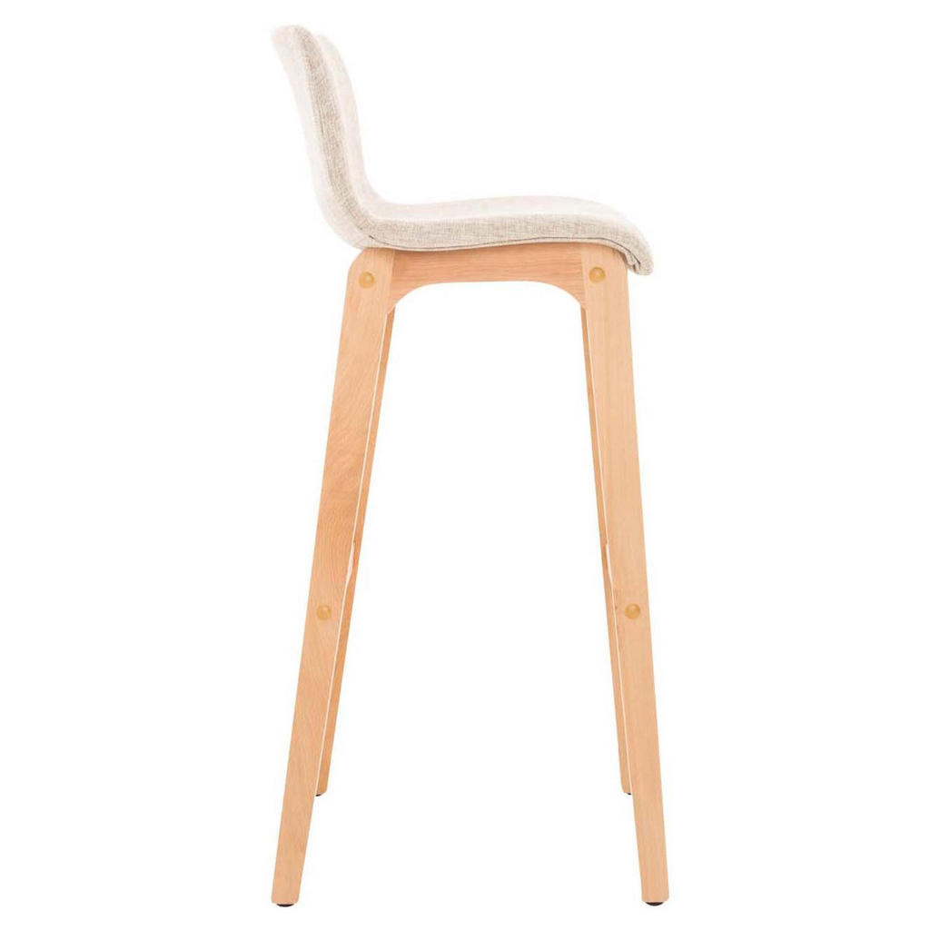 Thumbnail - CLP Barhocker, Creme, Textil, 41x101x46 cm, Esszimmer, Barmöbel, Barhocker