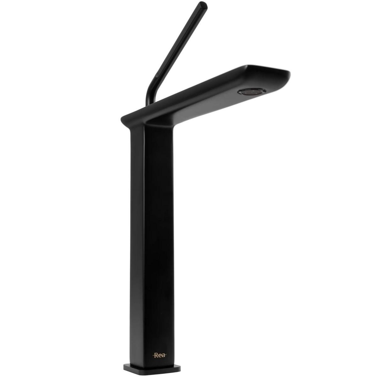 WASCHBECKENARMATUR Rea Modo Black High - Schwarz, Metall (5/26.5/24.5cm) - REA