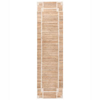 TEPPICH Hellbeige 80/300 cm Jute Gondia - Beige, Textil (80/300cm) - Beliani