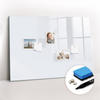 MAGNETTAFEL 100x70 Weiß schwarzer Marker - Weiß, Glas (100/0.4/70cm) - TULUP