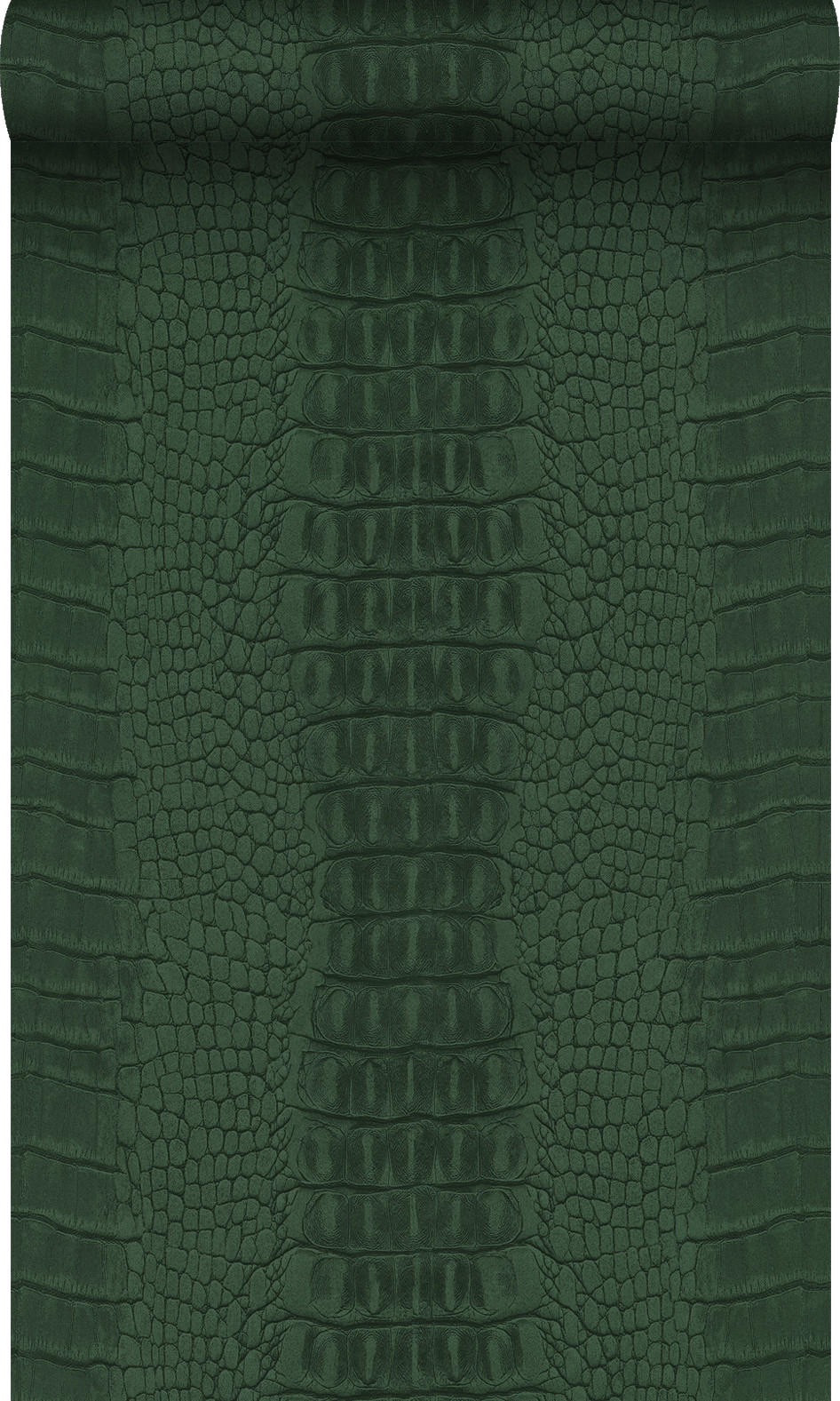 TAPETE Krokodil-Optik 53 cm x 10.05 m - Grün, Papier (53/1000cm) - Origin Wallcoverings