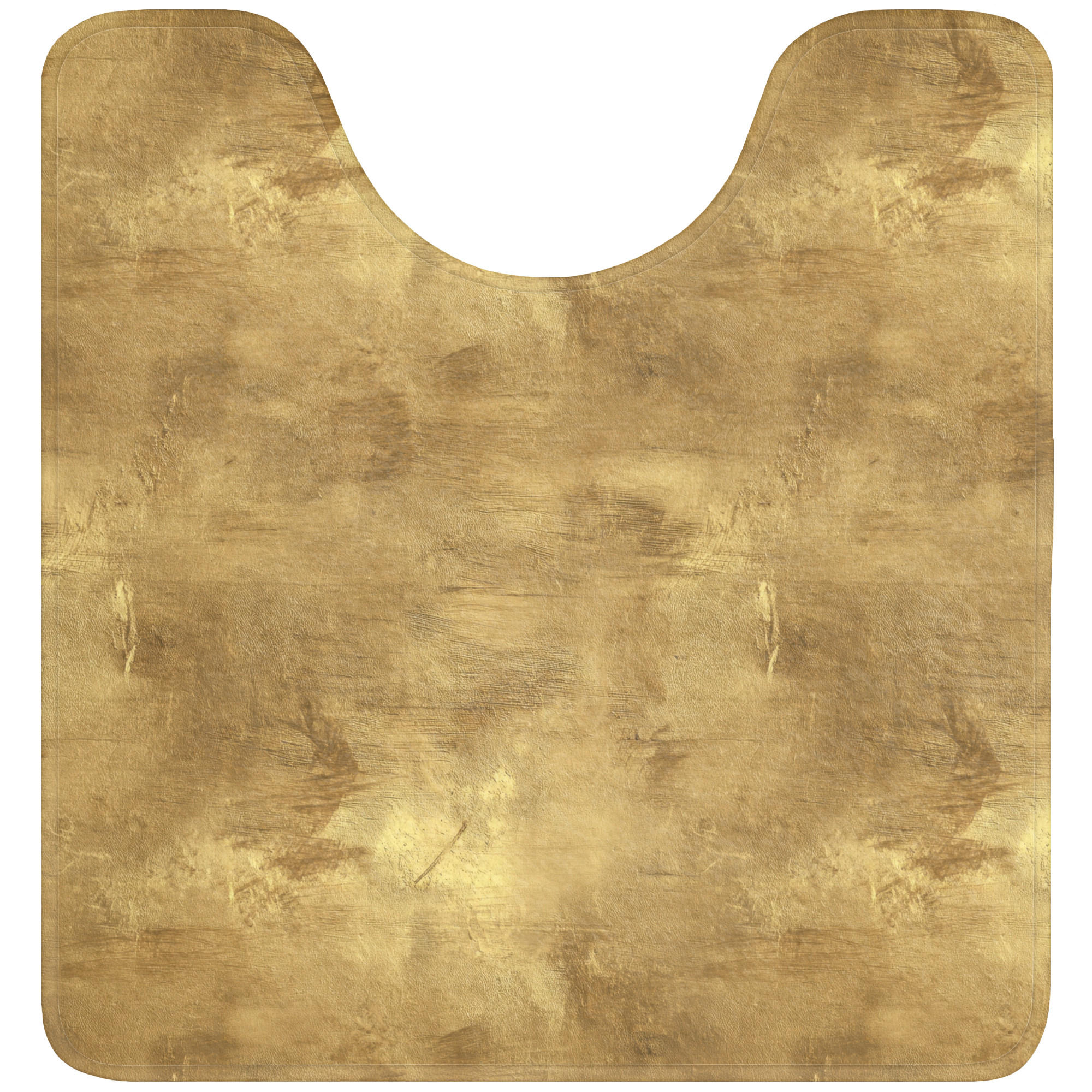 OnlyWow WC PŘEDLOŽKA Industriální - Textura - Zlatá 55x60 cm