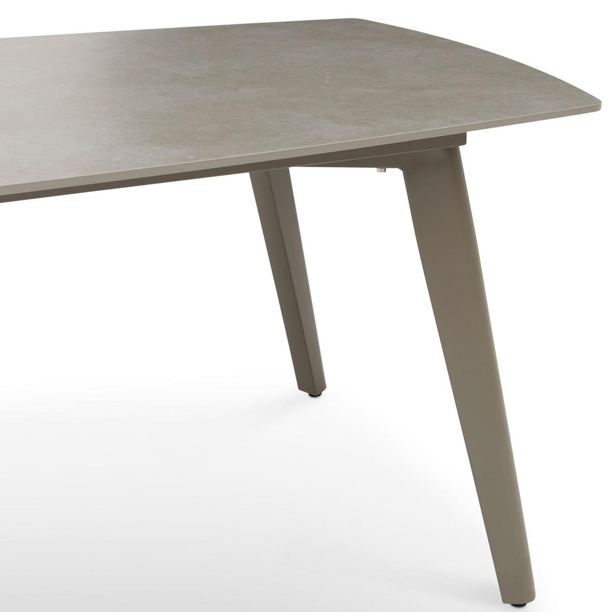 GARTENTISCH MEZA - Champagner, Metall (90/180/75cm) - IDIMEX