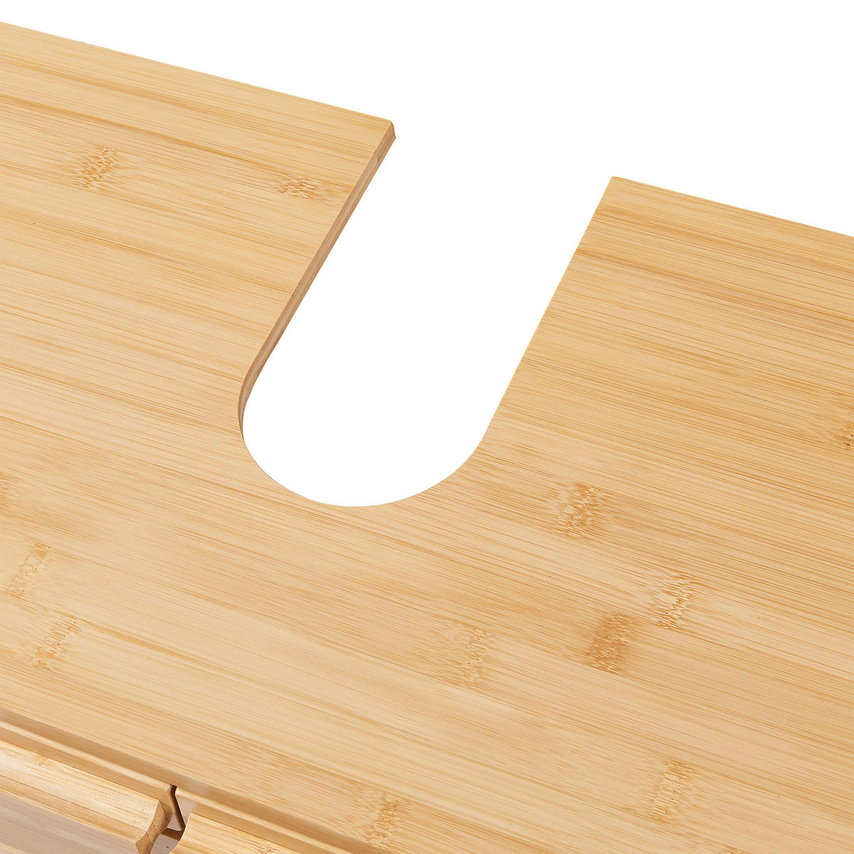 SKŘÍŇ POD UMYVADLO Epind - přírodní, dřevo (66/60/30cm) - [en.casa]