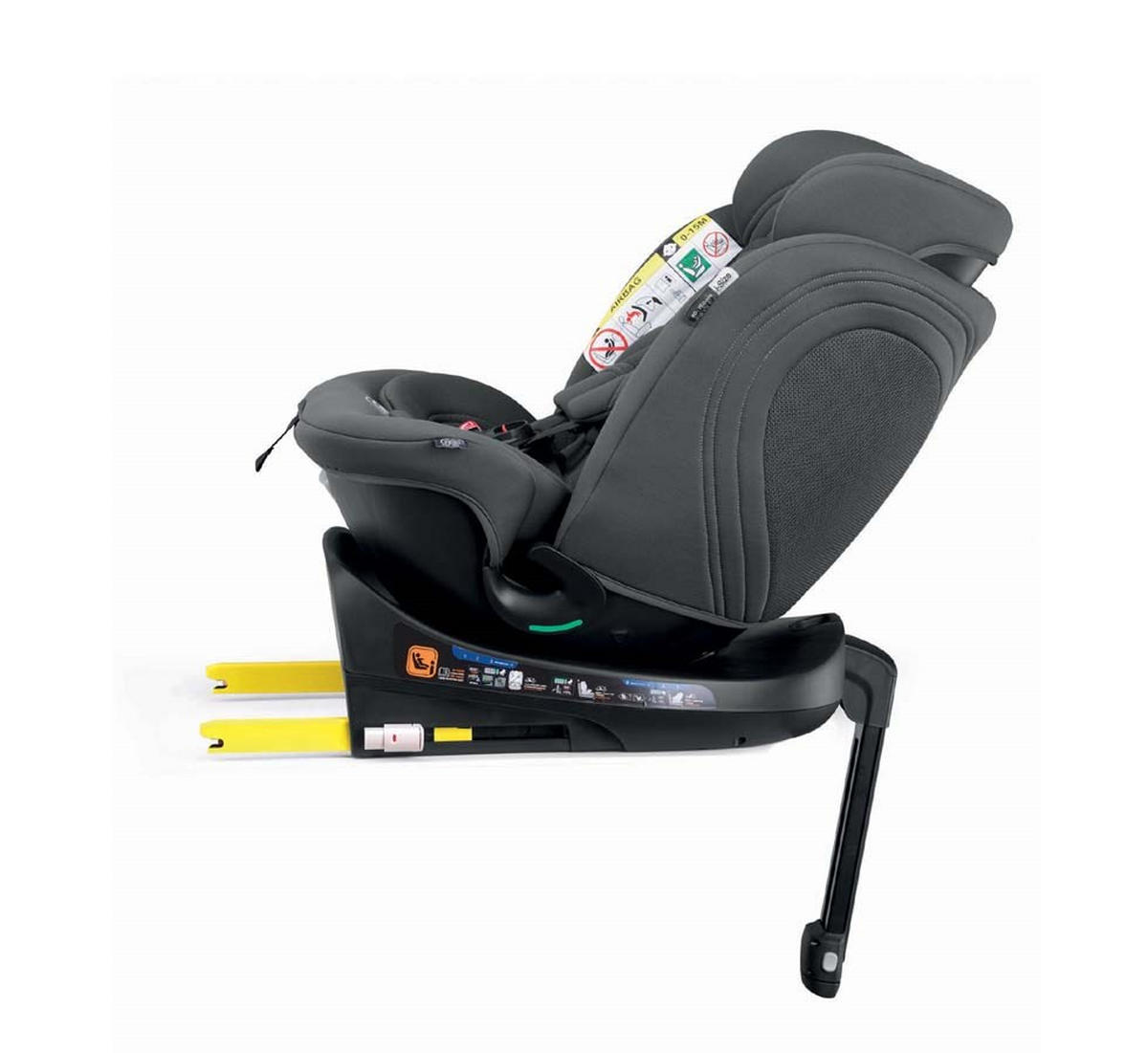 KINDERAUTOSITZ Royal I-Size Auto-Kindersitz - Anthrazit, Kunststoff (55/78/46cm) - Cam il Mondo del Bambino S.p.A.