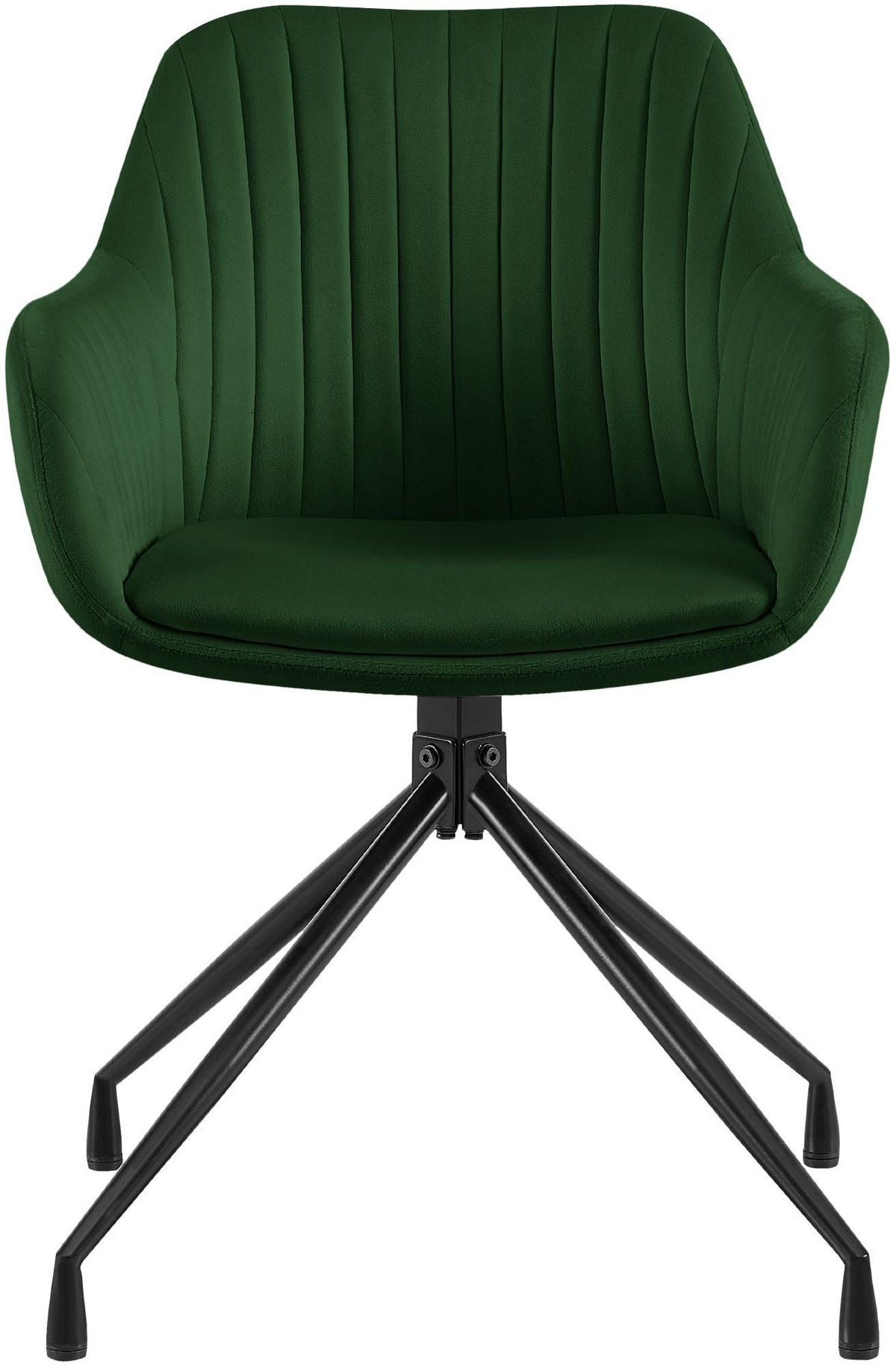 ESSZIMMERSTUHL Welby 81x58x58 cm grün - Grün, Textil (58/81/58cm) - furnicato