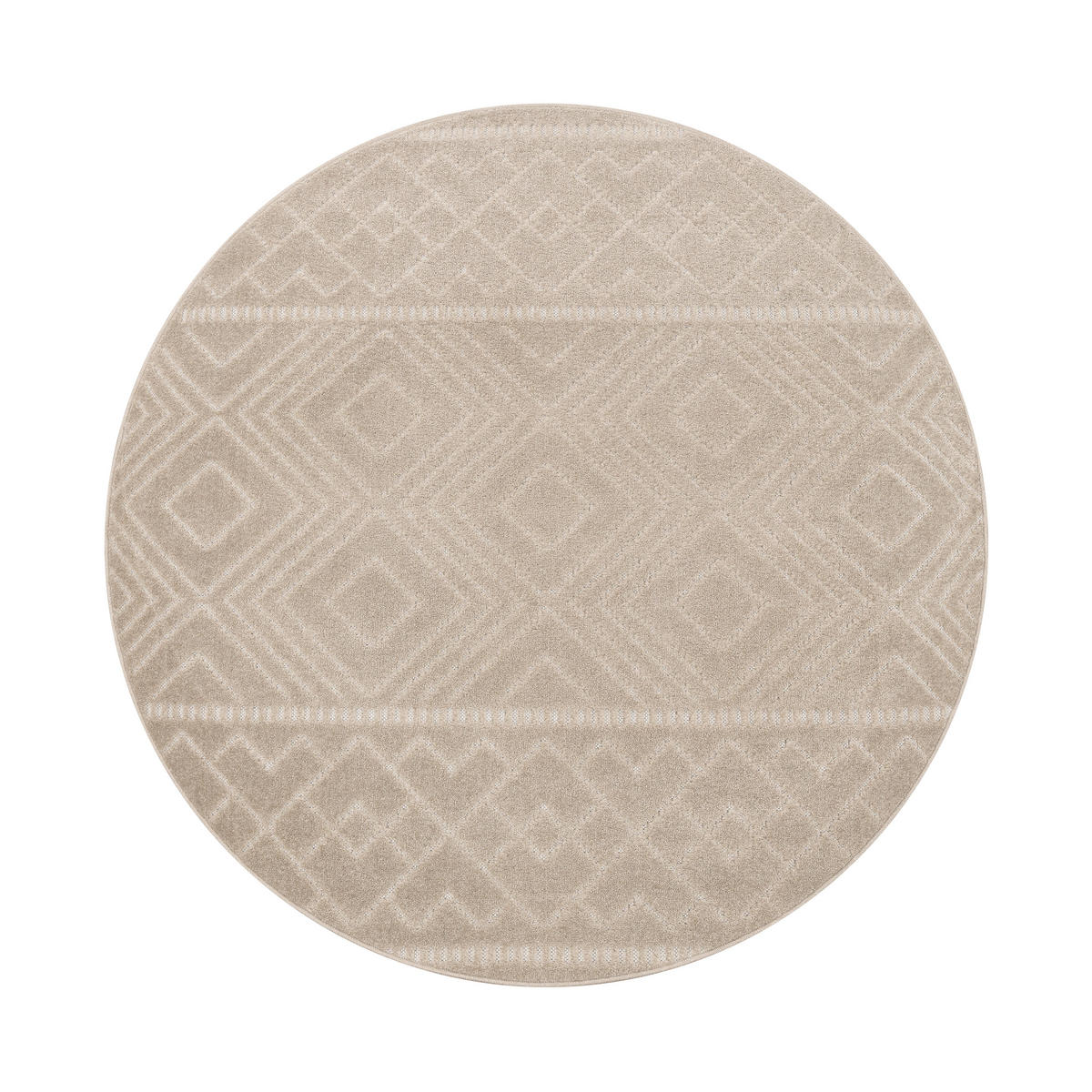 OUTDOORTEPPICH 200/200 cm Stilo 866 - Beige, Textil (200/200cm) - Paco Home