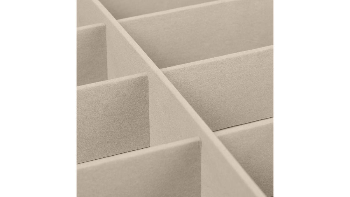 BRILLENBOX - Multicolor, Glas/Holzwerkstoff (33.5/8.5/24.5cm) - Relaxdays