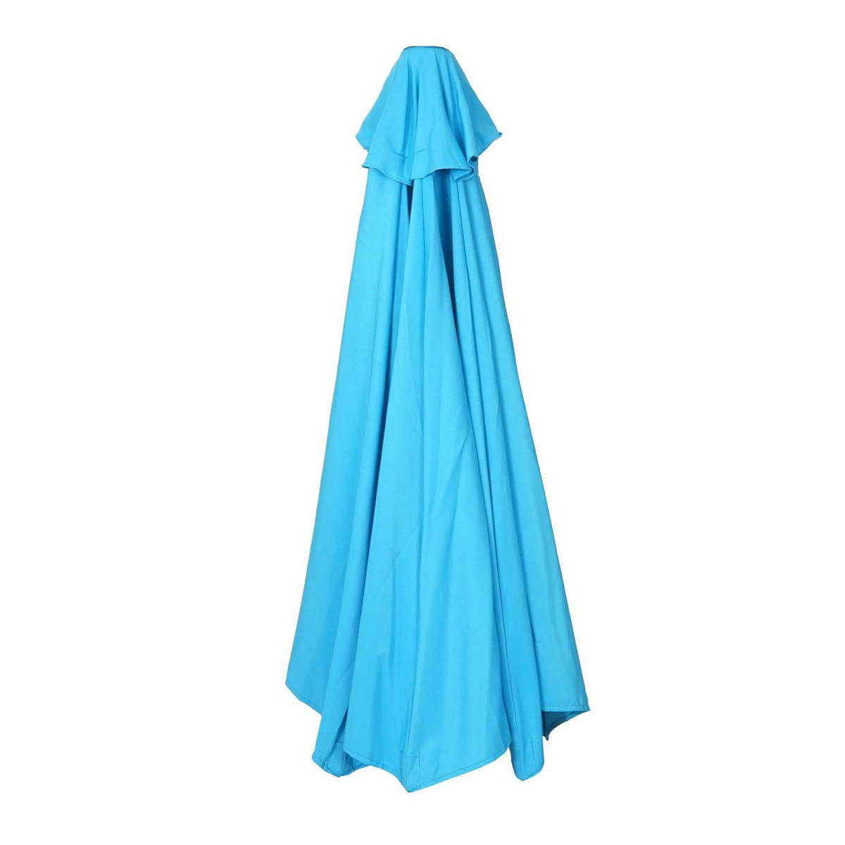 ERSATZ-BEZUG SONNENSCHIRM HALBRUND Türkis - Türkis, Textil (285/145cm) - MCW
