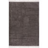 HOCHFLOR-TEPPICH Shaggy Pulpy 100 Anthrazit 80x150 cm - Grau, Textil (80/150cm) - carpet city