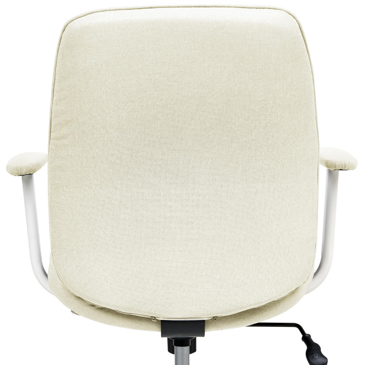 BÜROSTUHL Mintgrün Carlton - Weiß/Mintgrün, Textil (60/87/60cm) - Beliani